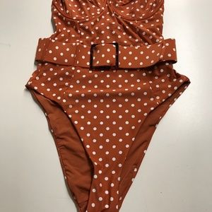 WeWoreWhat Women’s Danielle One-Piece Swim